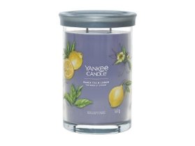 Svíčka YC.Signature tumbler velký 2knoty/Black Tea & Lemon 567g