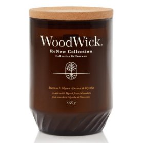 Sojová conná svíčka Woodwick Renew Incense & Myrrh 368 g