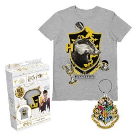 Triko v boxu Harry Potter Hufflepuff - velikost M
