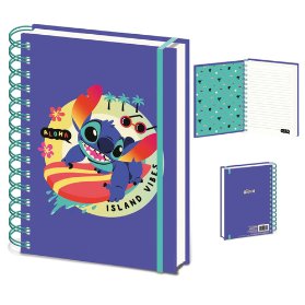 Kroužkový blok Lilo & Stitch A5