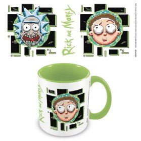 Rick And Morty Hrnek 315 ml - Pixel Breakou
