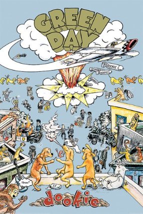 Plakát 61x91,5cm - Green Day - Dookie