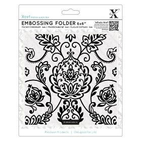 DOCRAFTS Xcut embosovací kapsa - ornamenty 15 x 15 cm