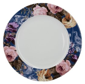 Porcelánový talíř Wild Apricity modrý