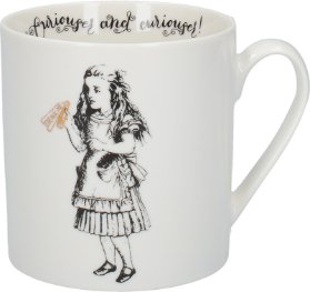 Porcelánový hrnek Alice In Wonderland