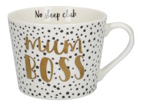 Porcelánový hrnek Mum Boss Ava & I