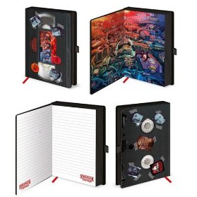 Stranger Things zápisník - VHS