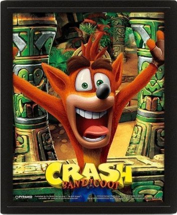 Obraz 3D Crash