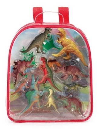 Dinosauři v batůžku, 17ks