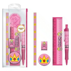 Super Mario Školní set - Peach