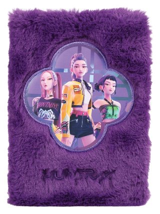 Blok plyšový A5 K-pop Demon Hunters: Huntrix