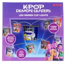 K-pop Demon Hunters světelný řetěz (Ramen)