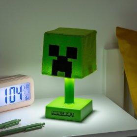 Minecraft SofGlo Lampa - Creeper