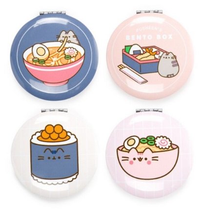 Kompaktní zrcátko - Kocka Pusheen
