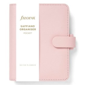 FILOFAX diář Saffiano, Kapesní, blush