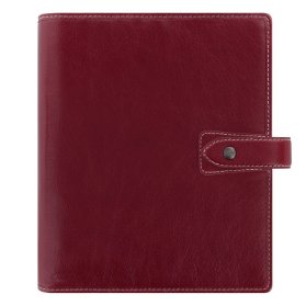 FILOFAX diář Malden, A5, burgundy