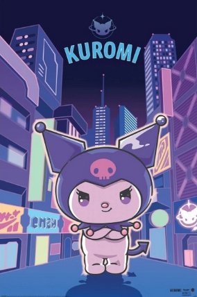 Plakát 61x91,5cm - Hello Kitty - Kuromi Ambition
