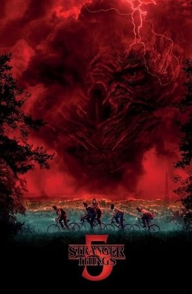 Plakát 61x91,5cm - Stranger Things 5: Vecna Sky