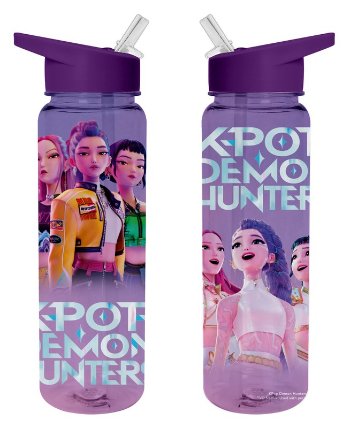 K-pop Demon Hunters plastová láhev