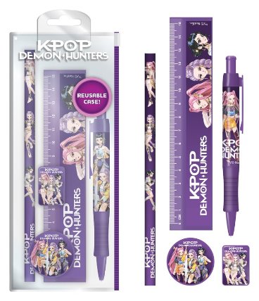 K-pop Demon Hunters školní set 5ks