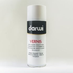 DARWI transparentní lak lesklý 400 ml v spreji