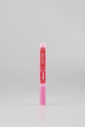 DARWI LEATHER fixy na kůži a koženku - Růžová 6 ml