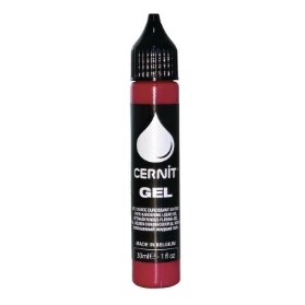 CERNIT Polymérový tekutý gel 30 ml - červený