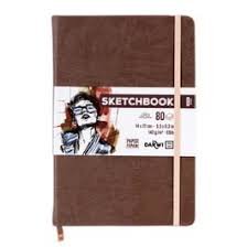 Skicovací blok Brown 14x14 140g 80 listů
