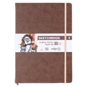 Skicovací blok Brown A4 140g 80 listů