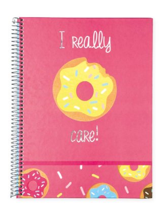 I DONUT CARE Kroužkový zápisník A4 - Donut