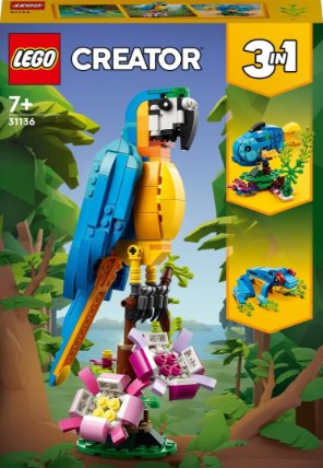 Lego Creator 3 v1 Exotický papoušek 31136