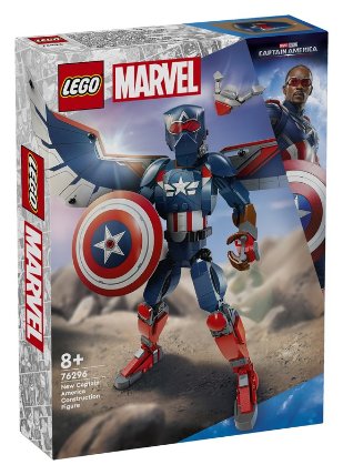 LEGO® | Marvel Sestavitelná figurka: Nový Kapitán Amerika 76296