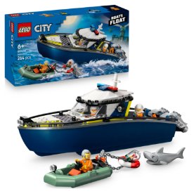 LEGO® City Honička v policejní lodi 60456