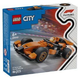 LEGO® City Jezdec F1® se závodním vozem McLaren 60442