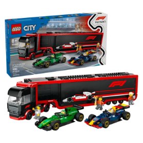 LEGO® City Kamion F1® s vozy F1® RB20 a AMR24 60445