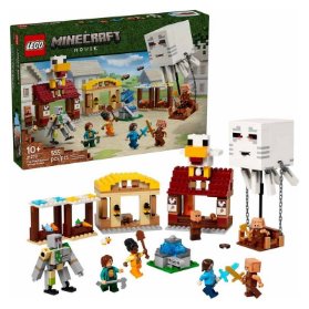 LEGO® Minecraft® Balón v podobě ďasa a útok na vesnici 21273