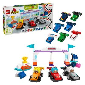 LEGO® DUPLO® 10445 Závodní auta a řidiči týmu F1® 10445