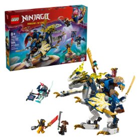 LEGO® NINJAGO® Rogue a robotický dračí jezdec 71843