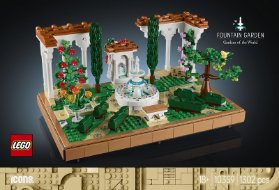 LEGO® Icons Zahrada s fontánou 10359