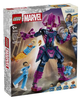 LEGO® | Marvel Fantastická čtyřka vs. sestavitelná figurka 76316