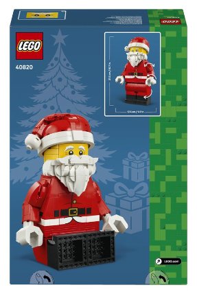 LEGO® Iconic 40820 Zvětšená minifigurka Santy