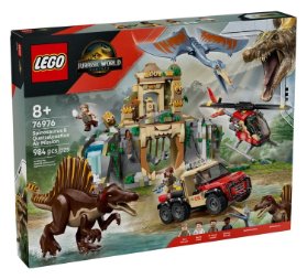 LEGO® Jurassic World 76976 Letecká mise se spinosaurem a quetzalcoatlem