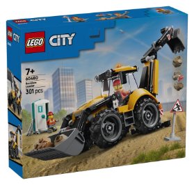 LEGO® City 60480 Žlutý nakladač s rypadlem