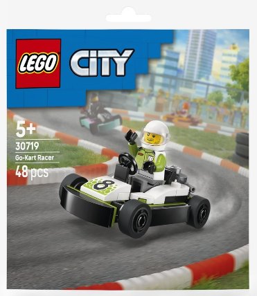 LEGO® Recruitment bags 30719 Závodník v motokáře
