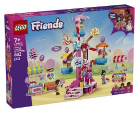LEGO® Friends 42700 Kolotoč se sladkostmi a cupcaky