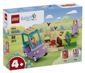 LEGO® Bluey 11216 Bingo, Bluey a babičky
