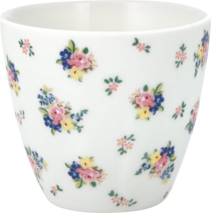 Porcelánový hrnek na latté Augusta White