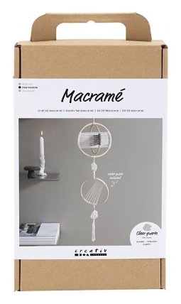 Kreativní sada Makramé závěsná dekorace