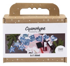 Kreativní sada Kyanotypie dárkové visačky