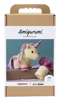 Sada na háčkování Amigurumi jednorožec